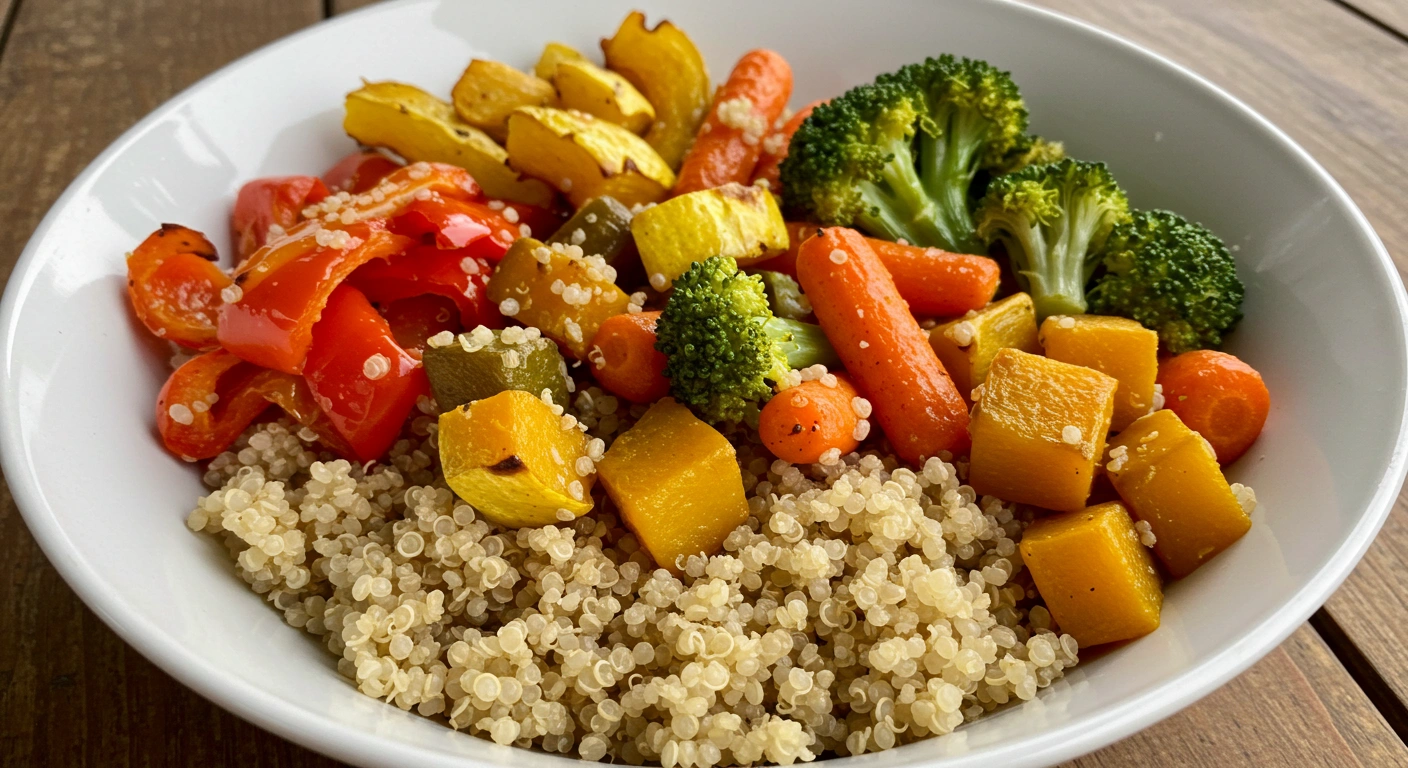 Rainbow Roasted Veggie Quinoa Bowl - tertiary view